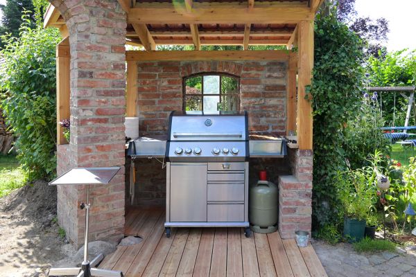 Propane Grill Assembly in Placerville