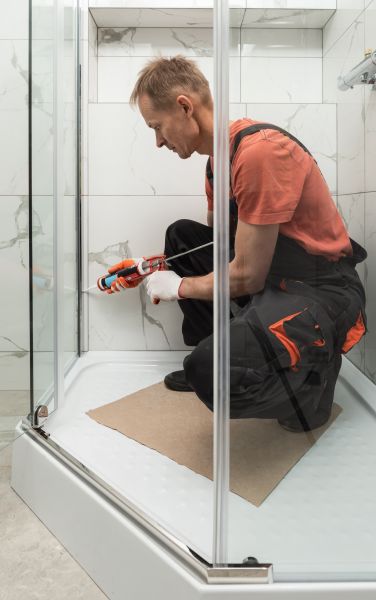 Shower Caulking Replacement in Placerville