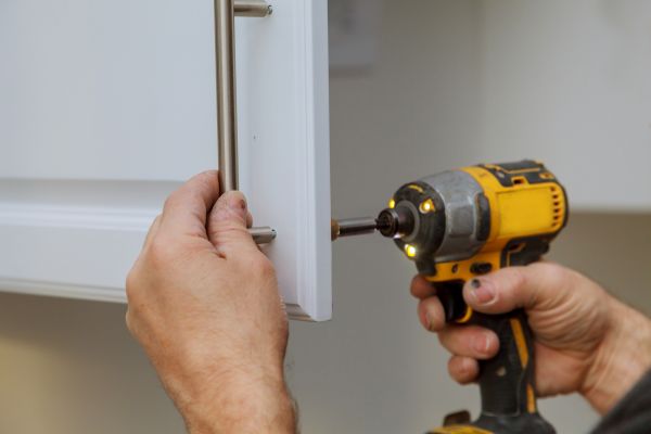 Cabinet Knob Installation in Placerville