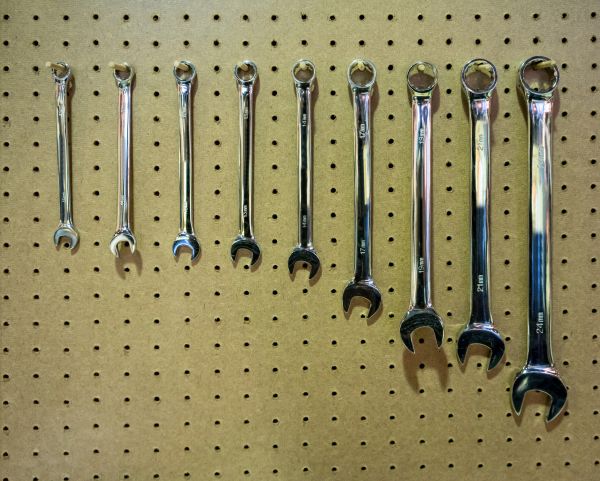 Garage Pegboard Mounting in Placerville