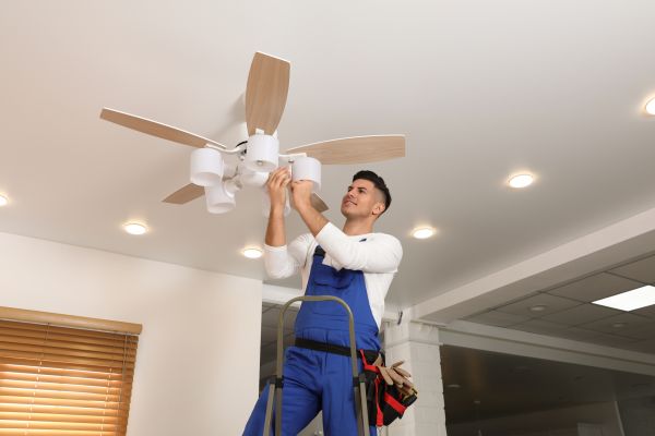 Ceiling Fan Bulb Replacement in Placerville